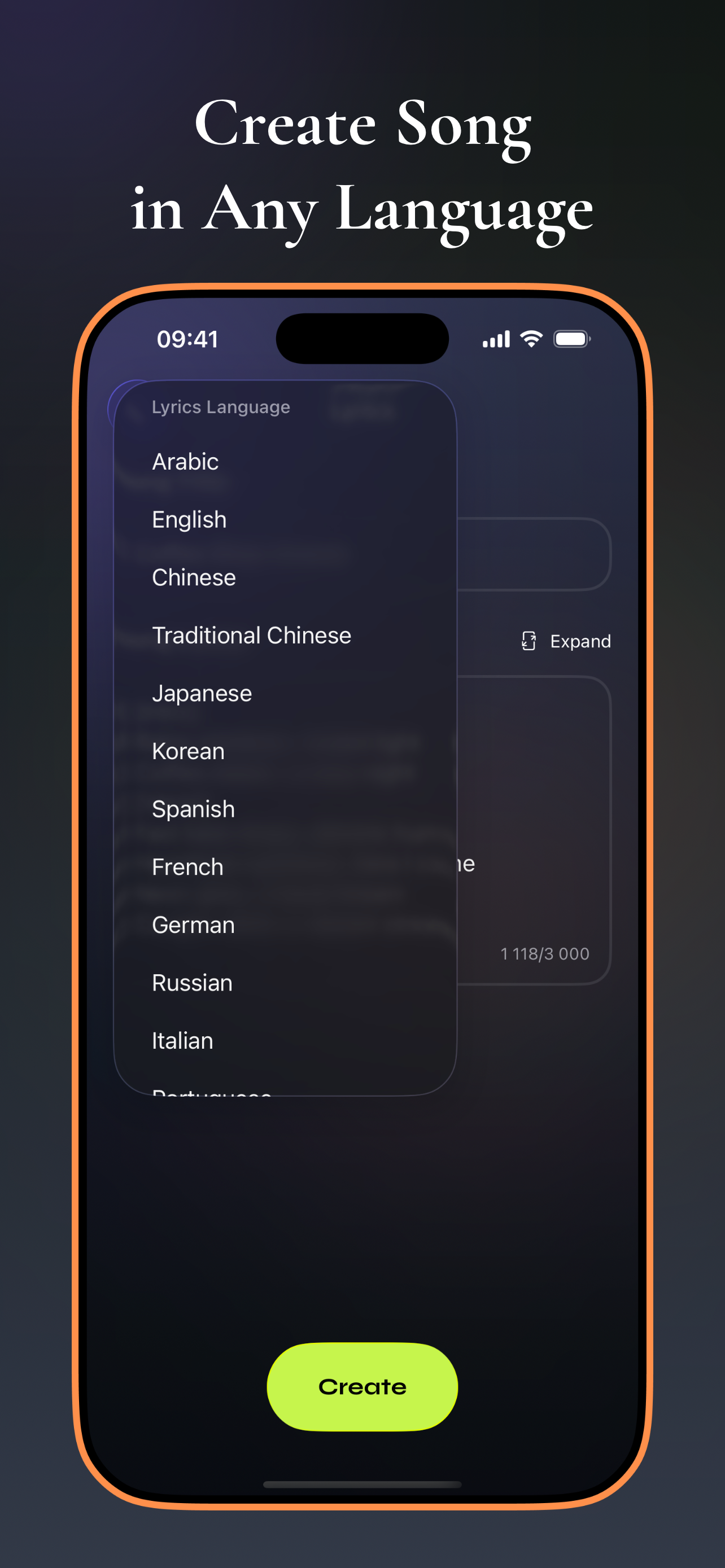 Export settings for MP3